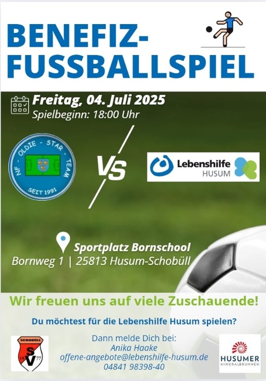 Benefiz-Fußballspiel