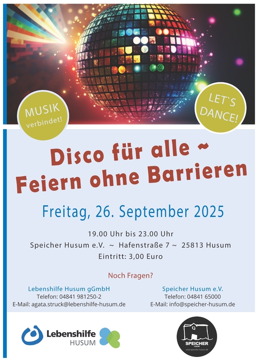 Disco für alle im Speicher Husum