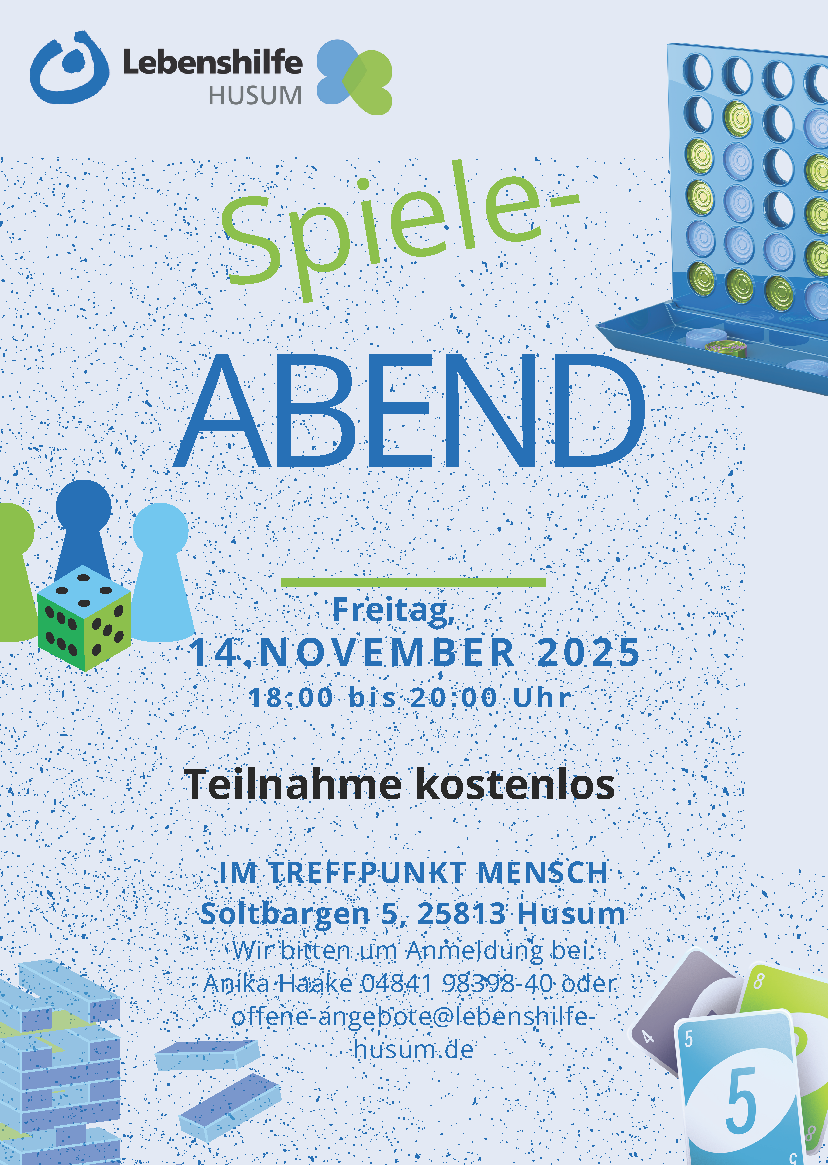 Spiele-Abend im Treffpunkt Mensch